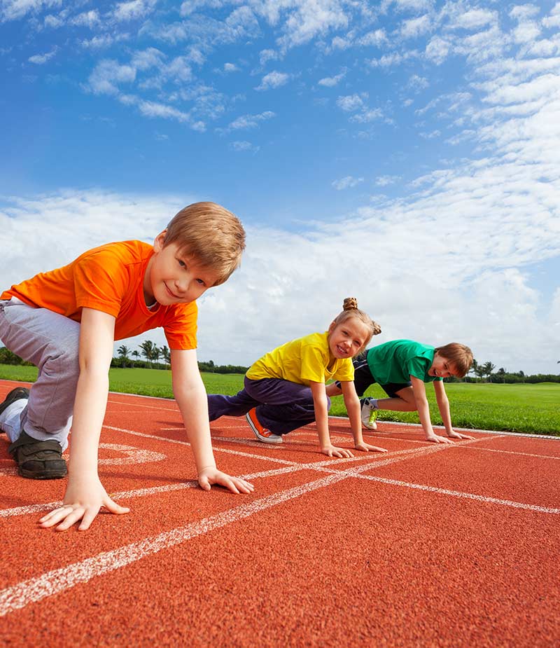Alimentación balanceada para niños deportistas