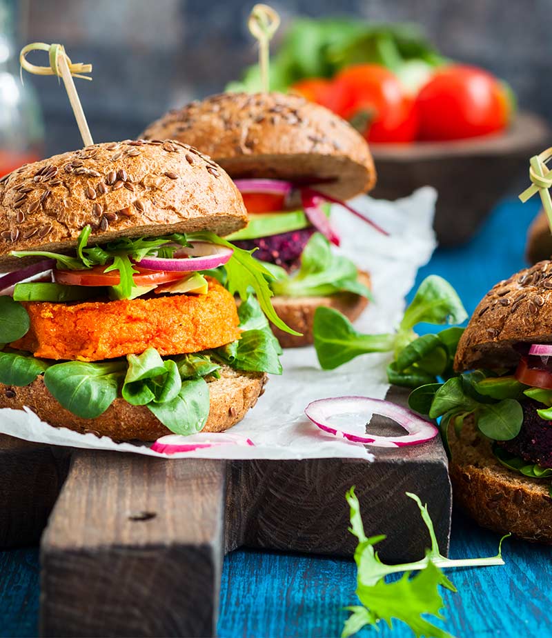 Alimentación vegana y vegetariana