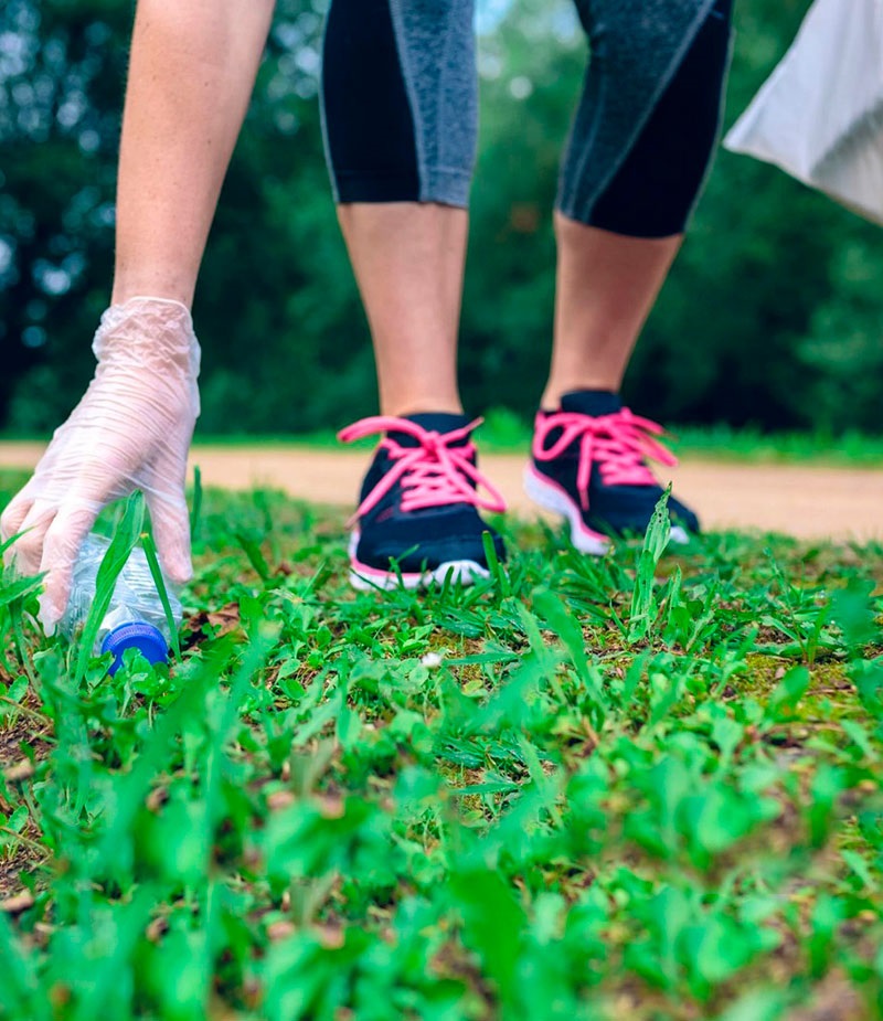 El Plogging, la combinación del ejercicio más el cuidado del medio ambiente
