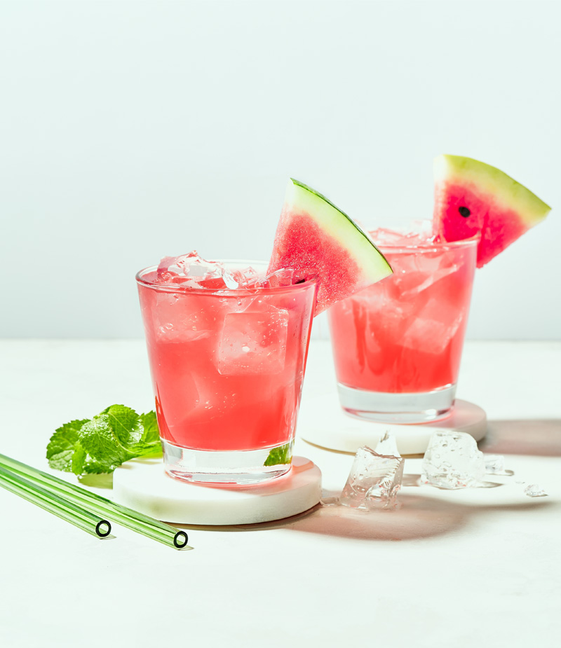 Elige bebidas naturales, refrescantes y saludables