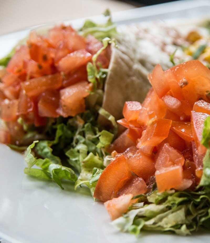 Burritos vegetarianos