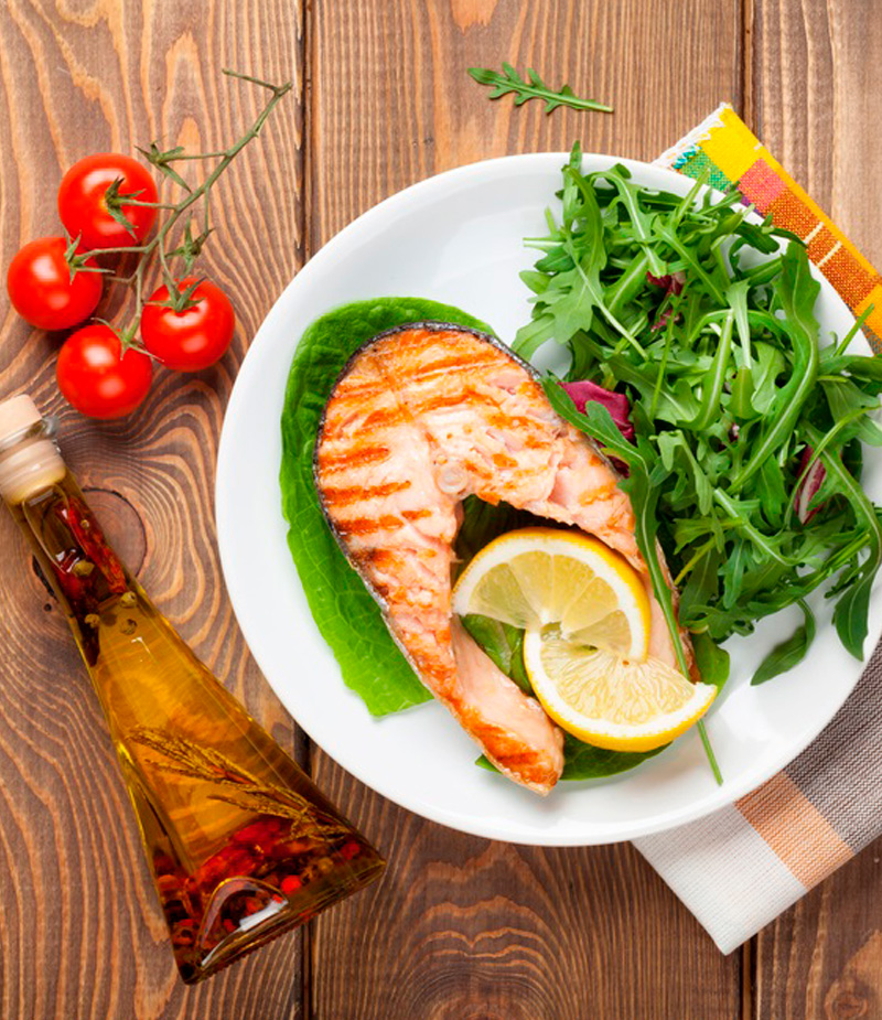 Cenas saludables para corredores