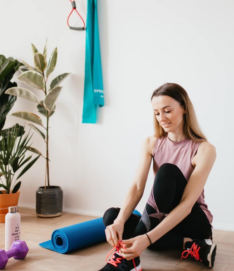 ¿Cómo crear un espacio de entrenamiento en casa?