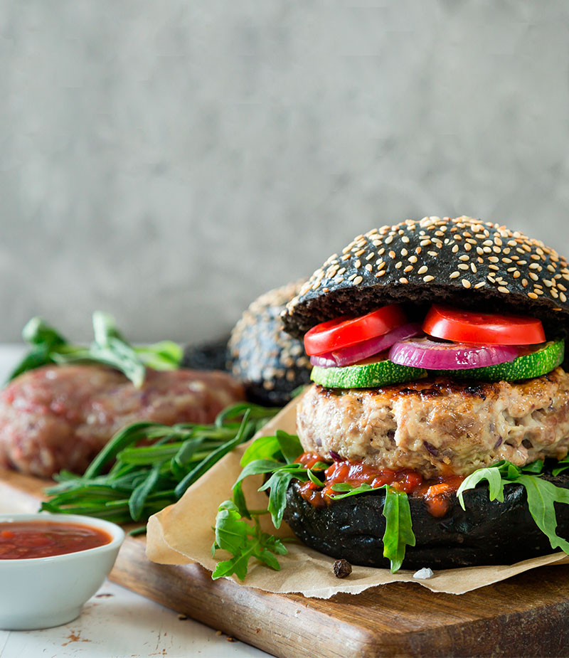 Hamburguesas de garbanzos