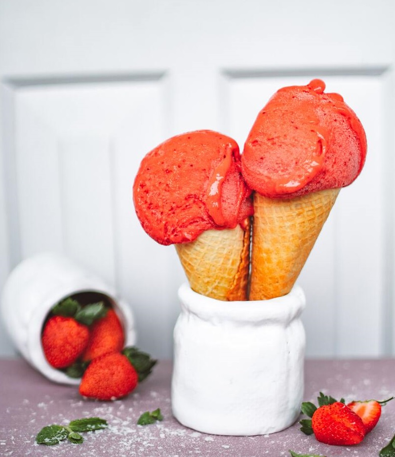 Recetas de helados veganos