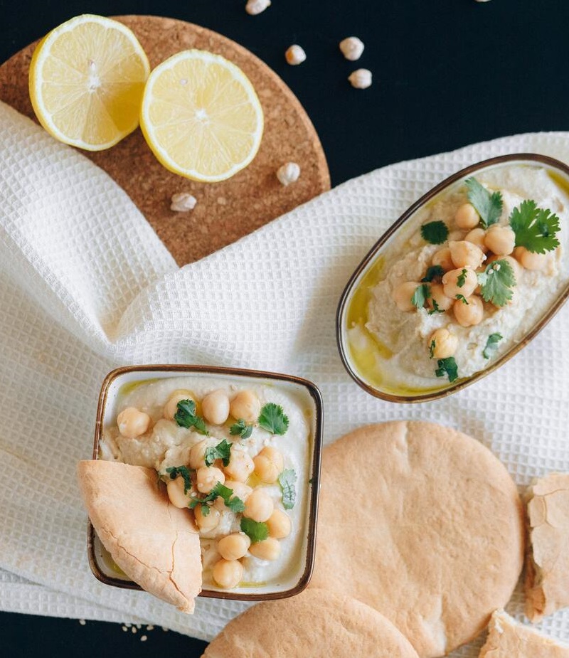 Hummus de garbanzos