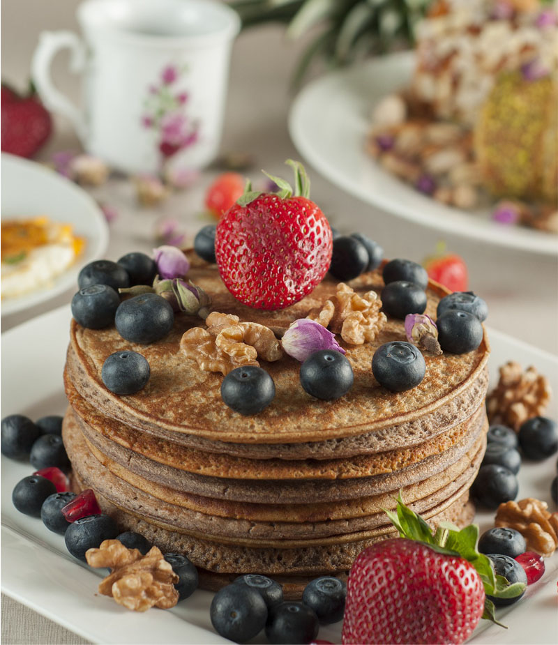 Recetas de panqueques saludables