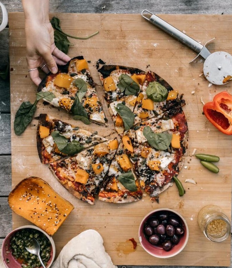 3 recetas caseras de pizza vegana