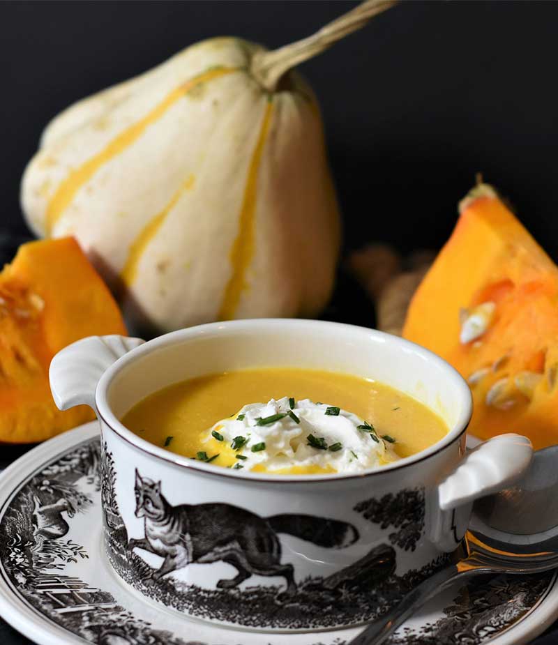 Sopa de calabaza: saciante y deliciosa