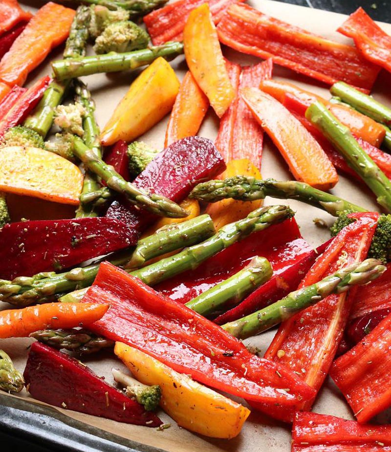 Verduras al horno, saludables y versátiles