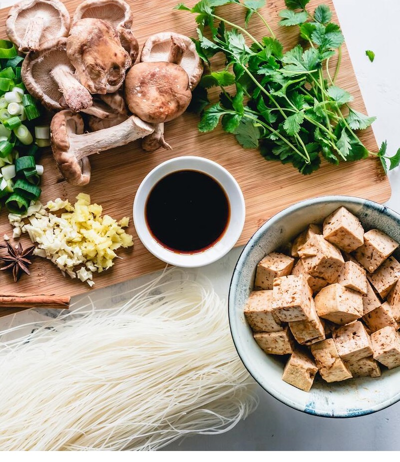 Sustitutos de carne en dietas veganas y vegetarianas