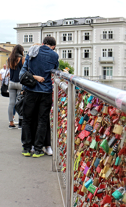 candados de amor, origen