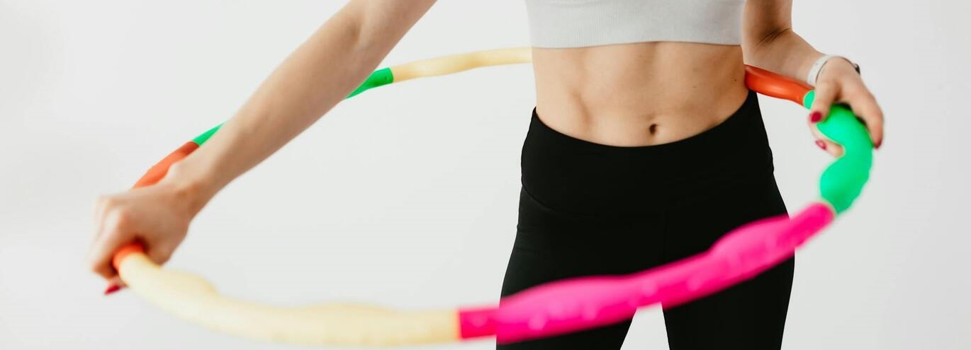 Hula hoop para un abdomen firme